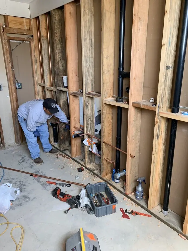 Commercial rough-in plumbing for Commercial Plumbing in Cahuenga Pass